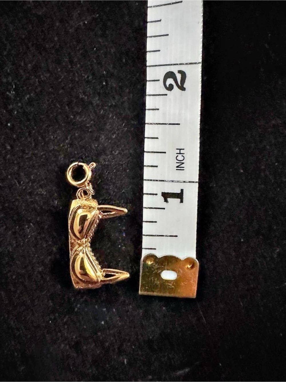 Gold-Toned Bra Charm